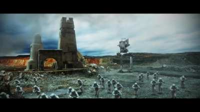 Working on some CGI Stormtrooper crowd simulations for my Jedi Outcast short film