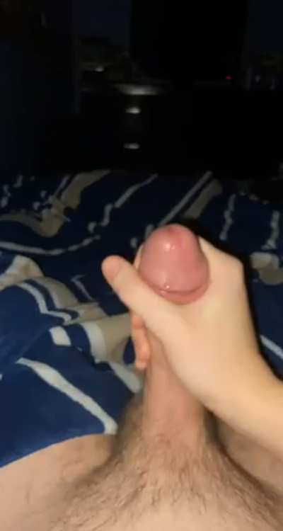 I love stroking my cock for you&hellip;