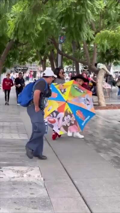 Dude was ready