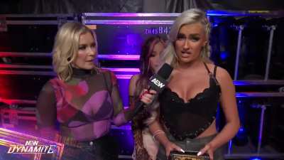 [AEW Dynamite Spoilers] Mina Shirakawa & Mariah May backstage promo