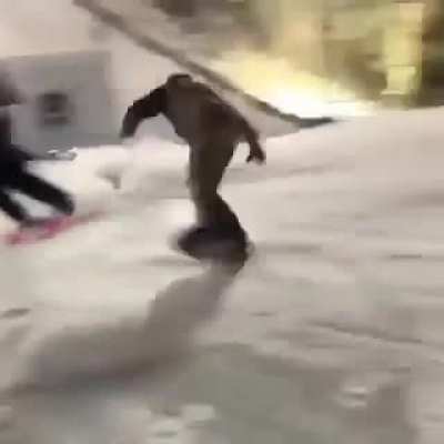 I would have snapped my neck many times over