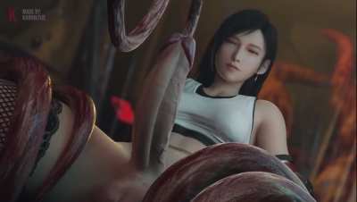 Tifa futa tentacle! :3 (Karniktus)