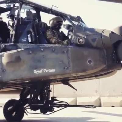 AH-64 Apache&amp;amp;#x27;s Helmet Gun Tracking System. GIF