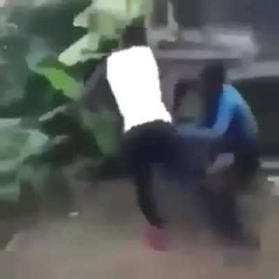 Very intense fight