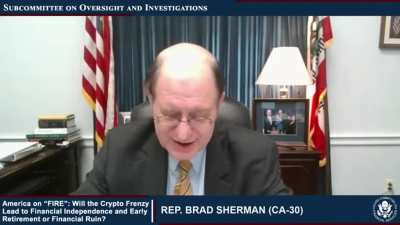 Congressman Brad Sherman: &ldquo;The biggest threat to Ethereum is Dogecoin&rdquo;