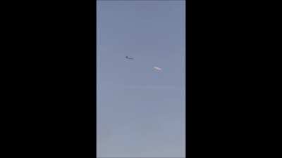 Sudanese MiG-29 Firing a Rocket - Different Angle