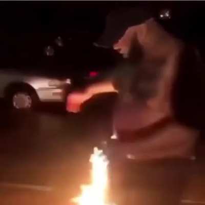 Dumb on fire