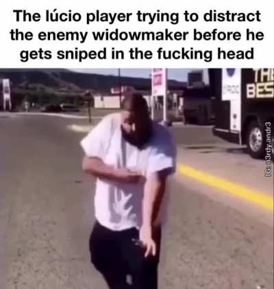 He tried