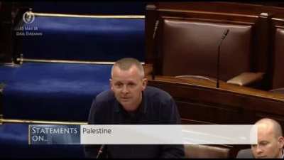 An Irish politician (Richard Boyd Barrett): "What are the Palestinians supposed to do?!"
