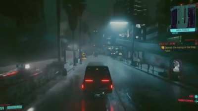 [Cyberpunk 2077] Where we're going we don't need roads