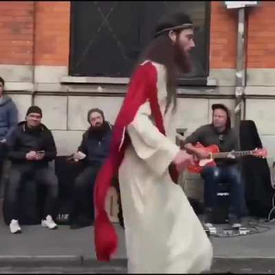 One time Jesus answered