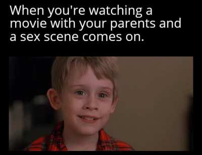 Don't let the awkward ruin a good movie.