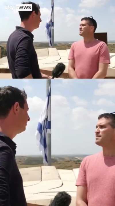 Average Israeli delighting in the decimation of Gaza, salivating at the scenes of ruins: "[I'm] on the one hand happy, on the other hand disappointed. I expected to see more destruction" 94% of Israelis think the IDF is using *too little* or the right amo