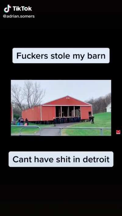 My fucking barn