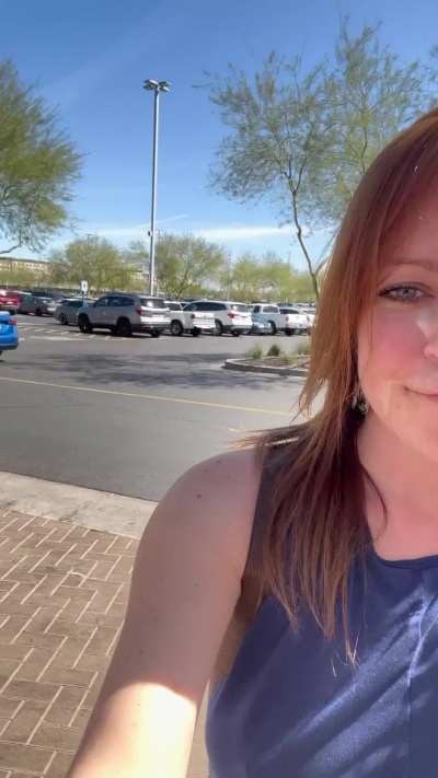Cumwalk at the local outdoor mall