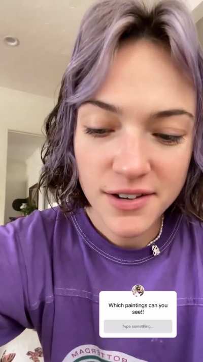 Announcing her new music video "Half of Me"