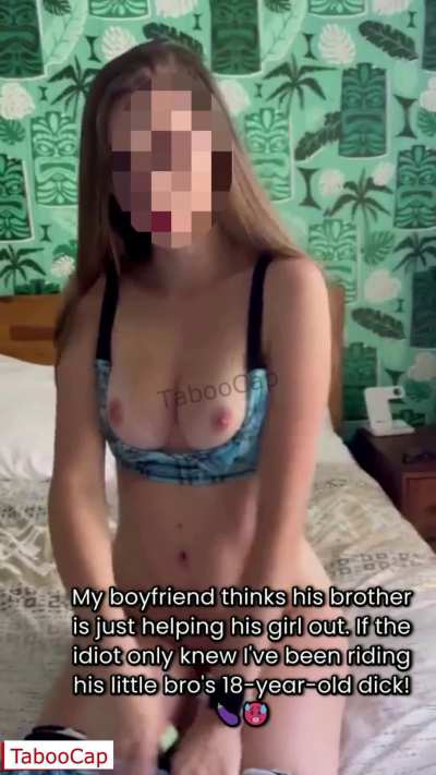 My Boyfriend&rsquo;s Nerdy Brother Fucked a Baby in Me (ImageFap TabooCap)