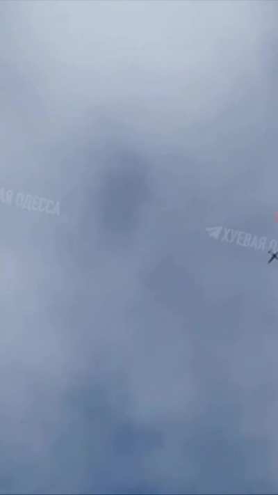 Ukrainian Yak-52 operating over Odessa as anti UAV asset 