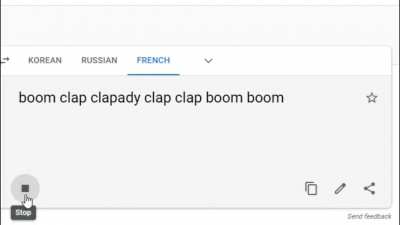 Boom Clap Clapady Clap Clap Boom Boom