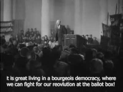 Fuck it, I&rsquo;m voting for Biden. This &ldquo;Marxism-Leninism&rdquo; stuff isn&rsquo;t working anymore.