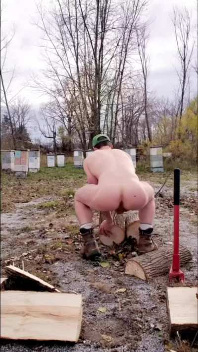 Popping wood