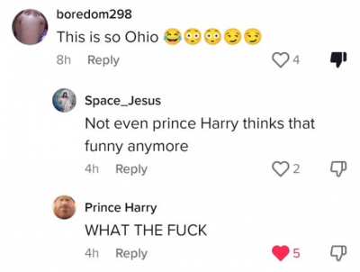 everybody gangsta till prince harry shows up 
