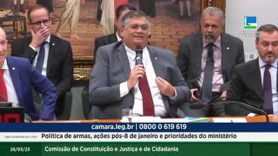 Min. Fl&aacute;vio Dino feat bolsonaristas