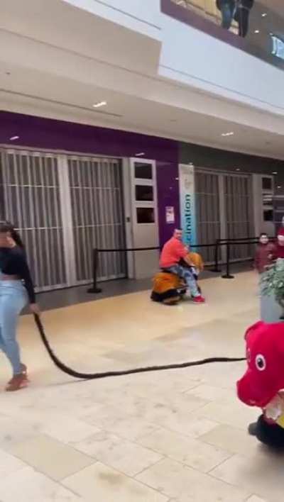 I can totally tell what she's thinking &ndash; this inconvenience feels so empowering!
