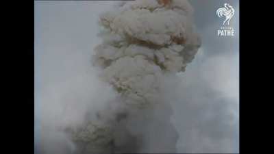 HMS Barham Explodes &amp;amp; Sinks: World War II (1941), colorized.
