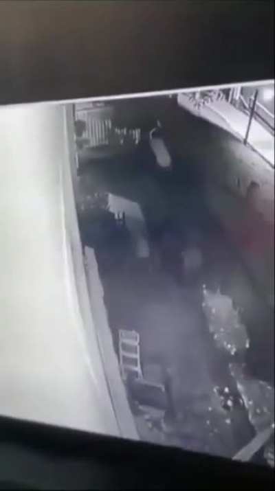 cctv man sprinting on all fours&hellip; in the middle of the night