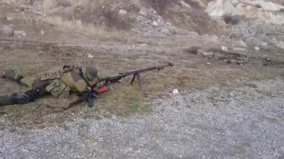Tactical PTRS anti-tank rifle drill