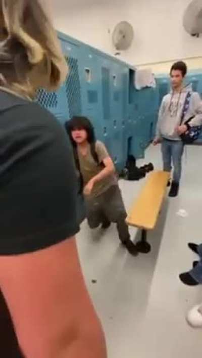 violent lockeroom altercation