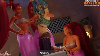 FemLink Tickled by Gerudo Girls