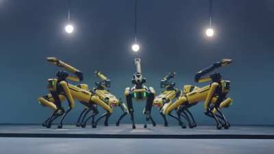 "Spot's on it" by Boston Dynamics