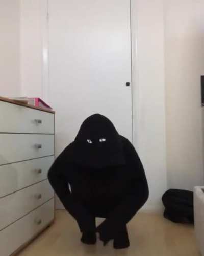 What is he doing.......oh
