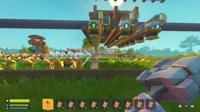 Survival auto Harvest&amp;gt;Plant&amp;gt;Water machine (120 crops)