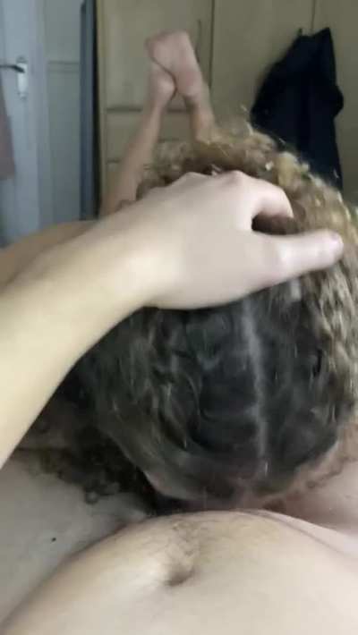 Curly hair