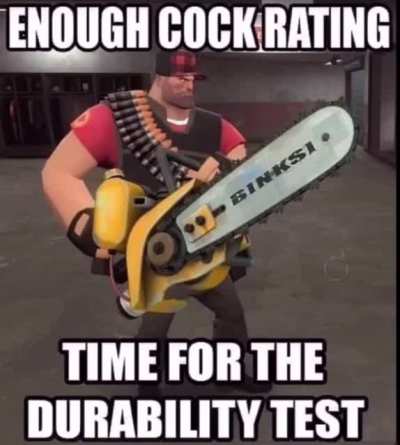 Durability test but with screaming