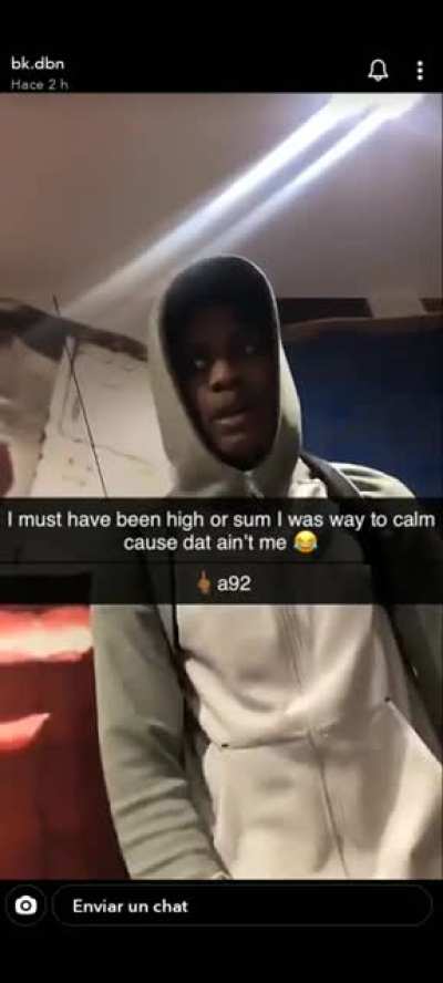 Offica caught lacking, shit like this is y ppl take Irish drill as a joke. Offica talks crud on the mic and then denies involvement like that 🤦🏿&zwj;♂️