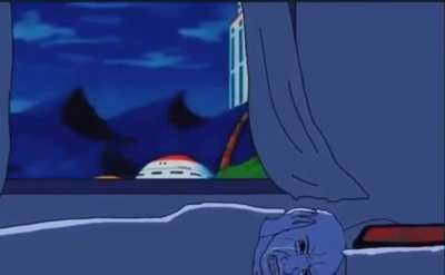 How mfs were trying to sleep while Goku was pulling that SSJ3