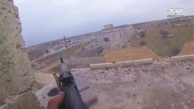 HTS footage of an attack on Hezbollah fighters in Western Aleppo province. 4th of February, 2020