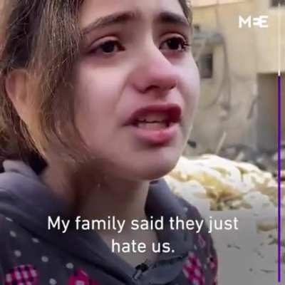Helpless Palestinian Girl - "I'm just 10... I'm just 10"