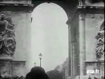 In 1919, to celebrate the end of WWI, the French army ordered pilots to March on foot &ldquo;like infantry&rdquo; during a victory parade. A group of aviators found this offensive and Charles Godefroy pulled off a daring stunt to fly through the Arc de Triomphe to re