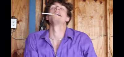 Just light another cigarette real quick....