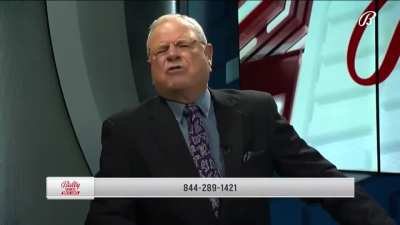caller complain's about player's performance after the very 1st game of the season, host freakout ensues