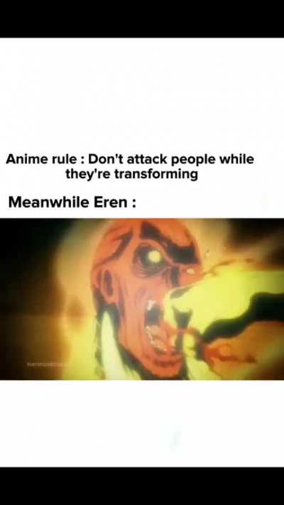 Eren is always different 🔥