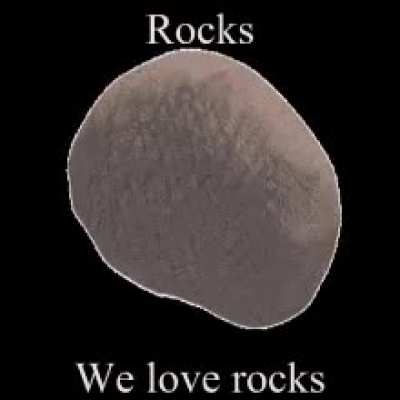 Alright you fuckers, the silence has lasted long enough. Best rock, and best thing to craft with it. I know there's an objective answer out there.