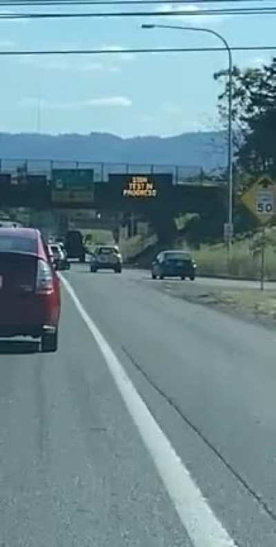 &ldquo;SIGN TEST IN PROGRESS&rdquo;