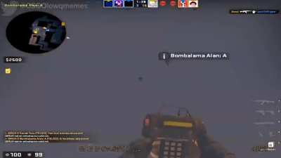 The most embarrassing moment of the match