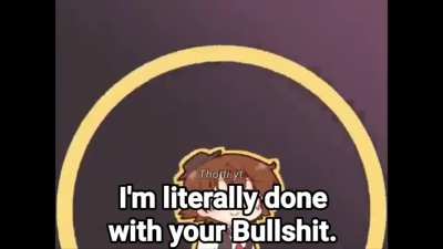 Anime woman tells you to STFU